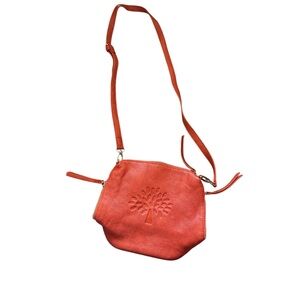 Orange Mulberry Crossbody Bag